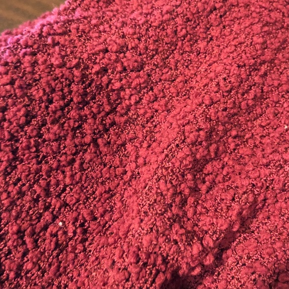 Miracle Deep Red Crew Neck Sweater - Picture 3 of 3